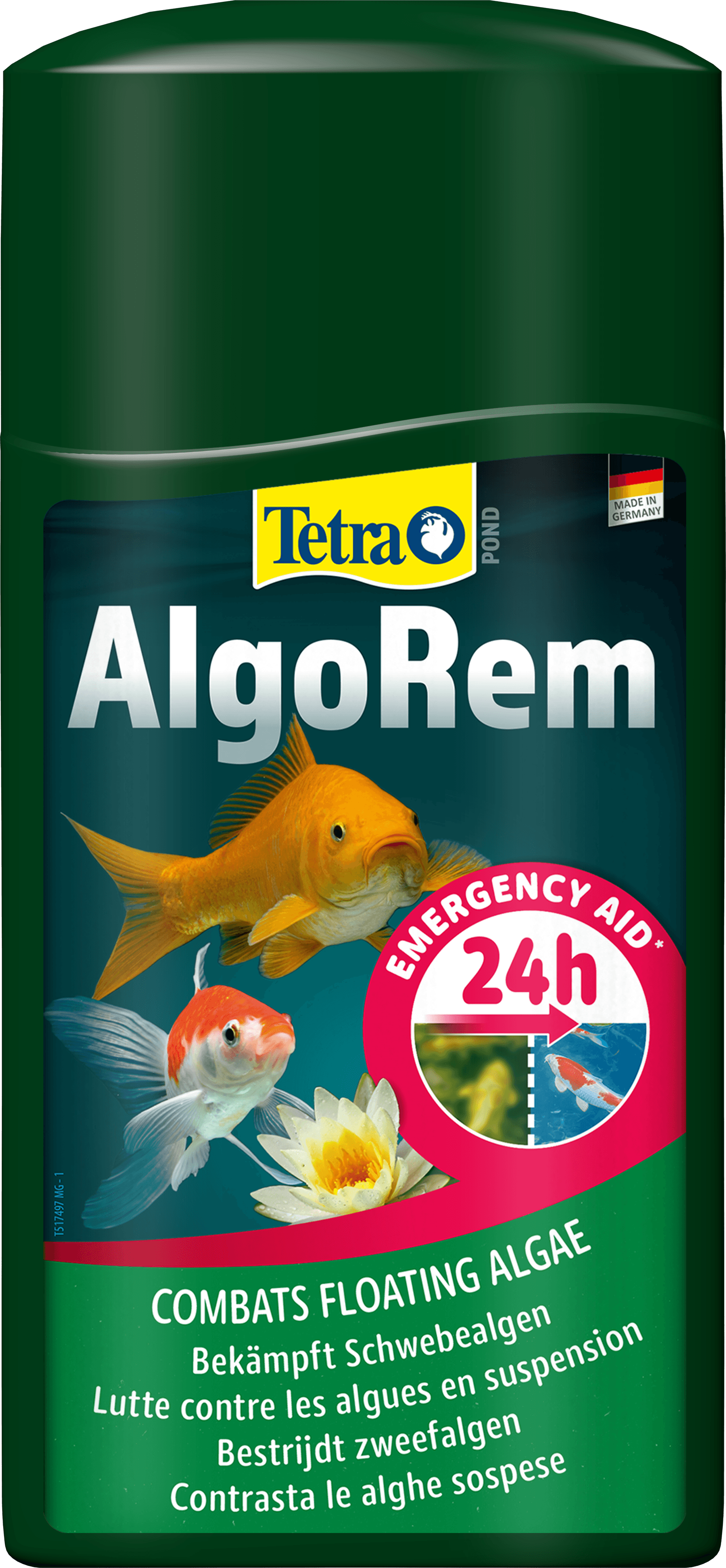 TETRA POND ALGOREM 500ML NA GLONY ZIELONA WODA 