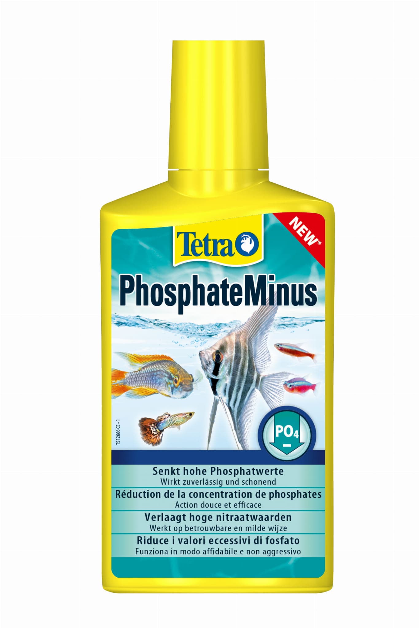 TETRA PhosphateMinus 250 ml redukuje stężenie fosforanów w akwarium 
