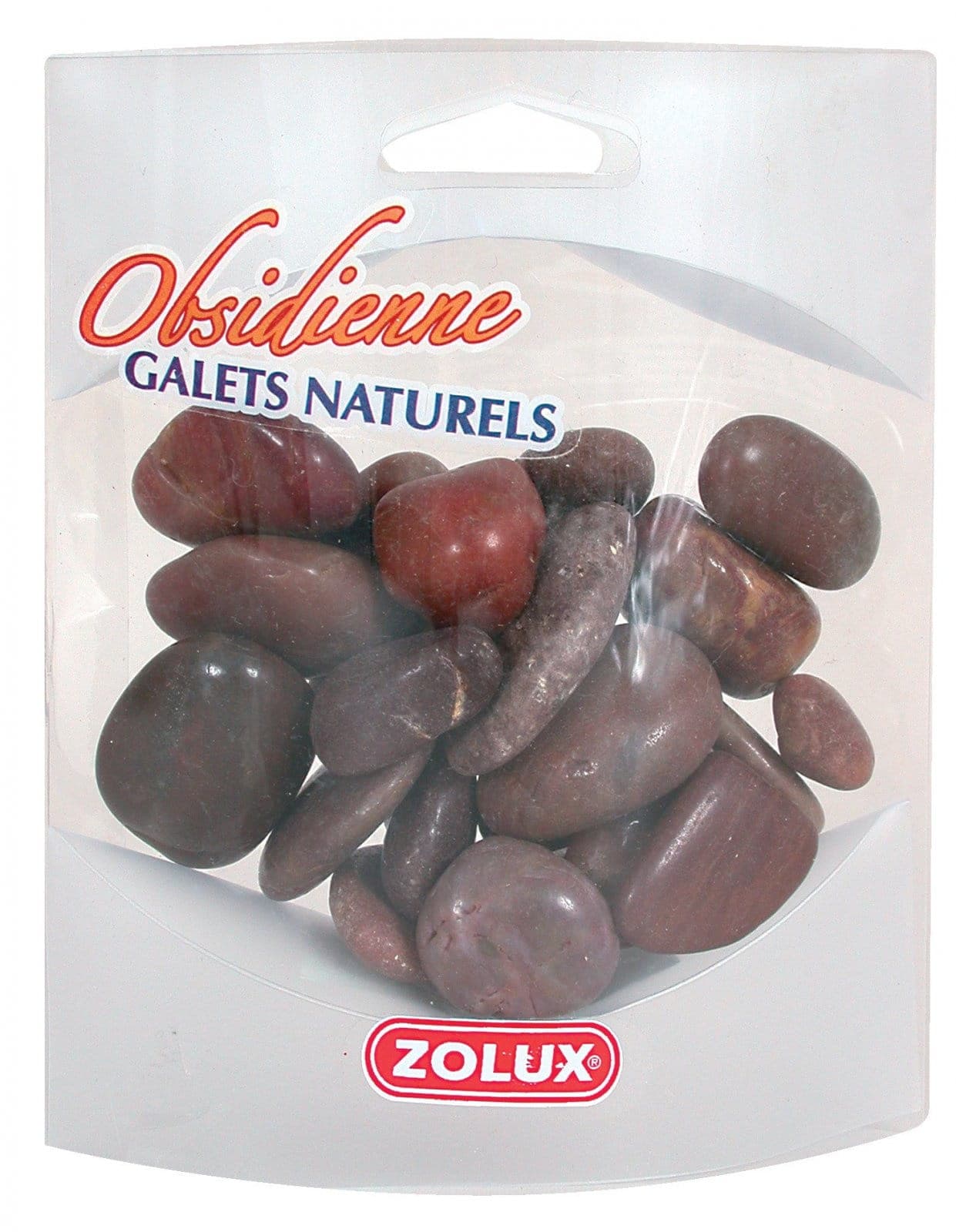 Zolux Ozdoba do akwarium kamyki naturalne brązowe 