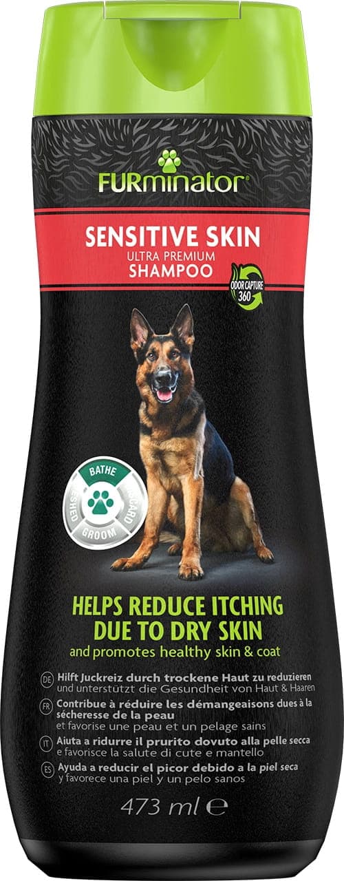 FURMINATOR Szampon dla psa wrażliwa skóra Ultra Premium Shampoo 473 ml 