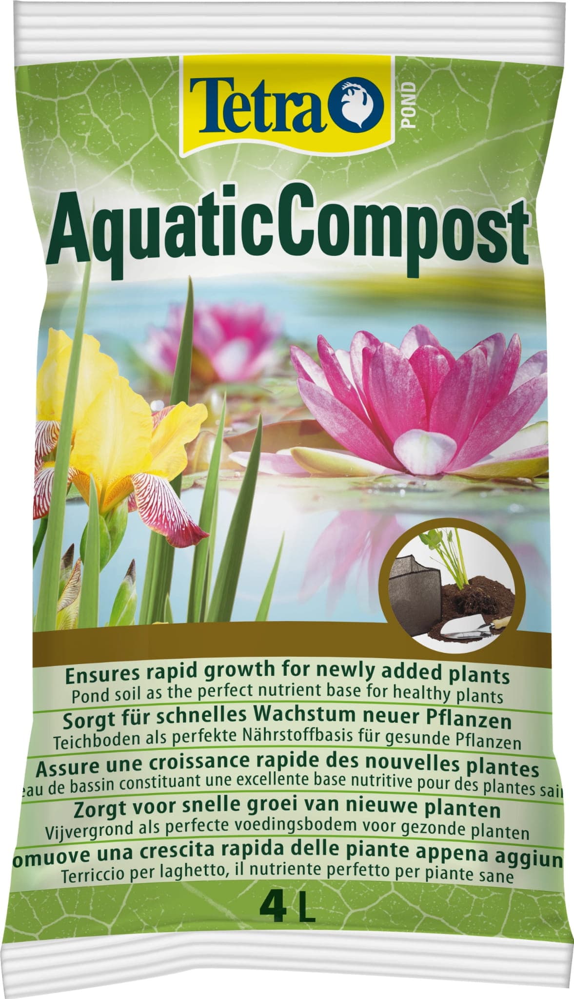 TETRA Pond AquaticCompost 4 L Podłoże do roślin do oczka wodnego 