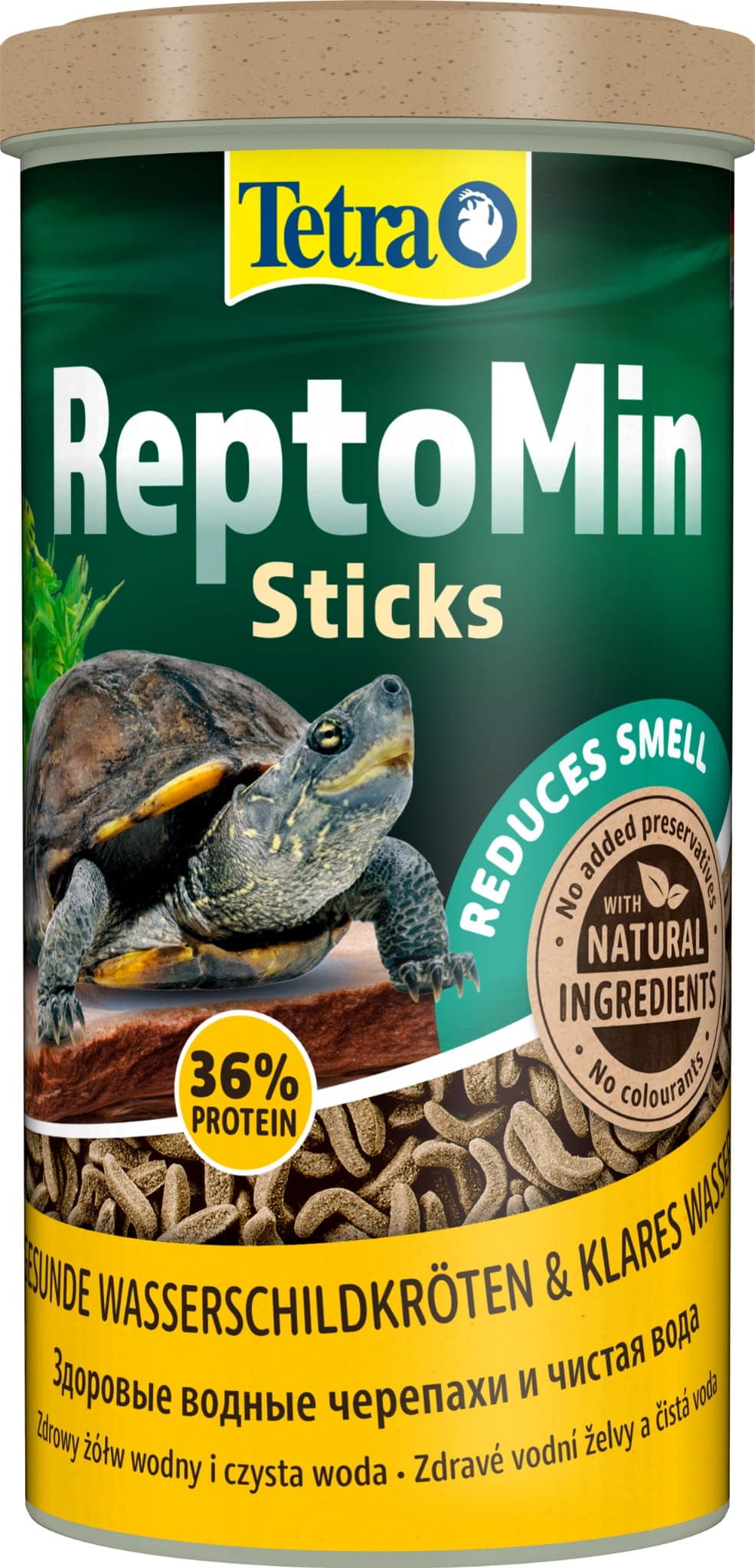 TETRA ReptoMin Sticks 1000 ml pokarm pałeczki dla żółwi wodnych 