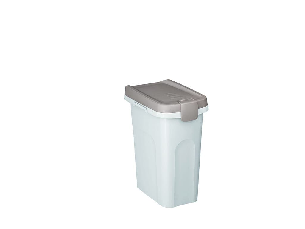 ZOLUX Pojemnik na karmę dla psa 15 l 33x22x41 cm kol. biały/jasnobrązowy 