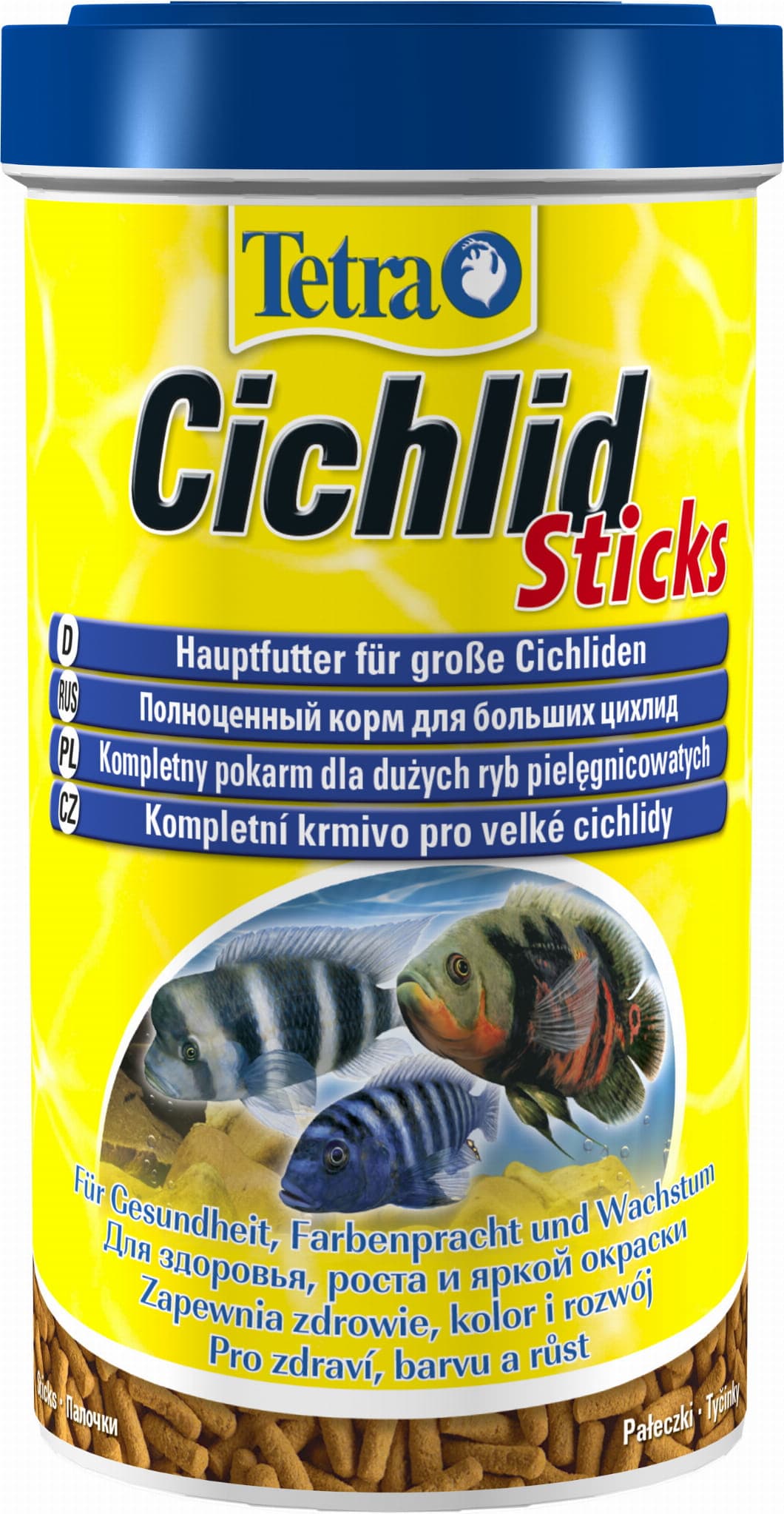 TETRA Cichlid Sticks 500 ml pokarm dla ryb pielęgnicowatych 